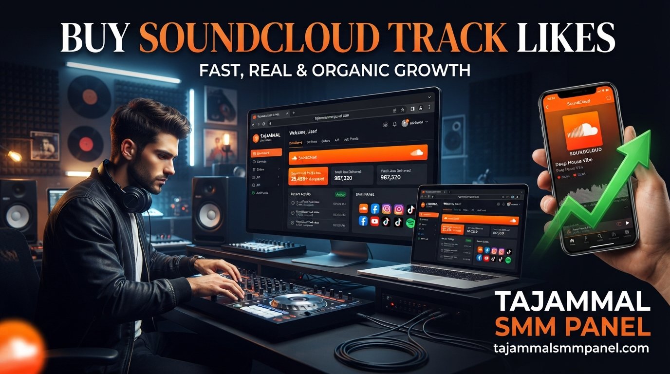 Buy SoundCloud Track Likes | TAJAMMAL SMM PANEL