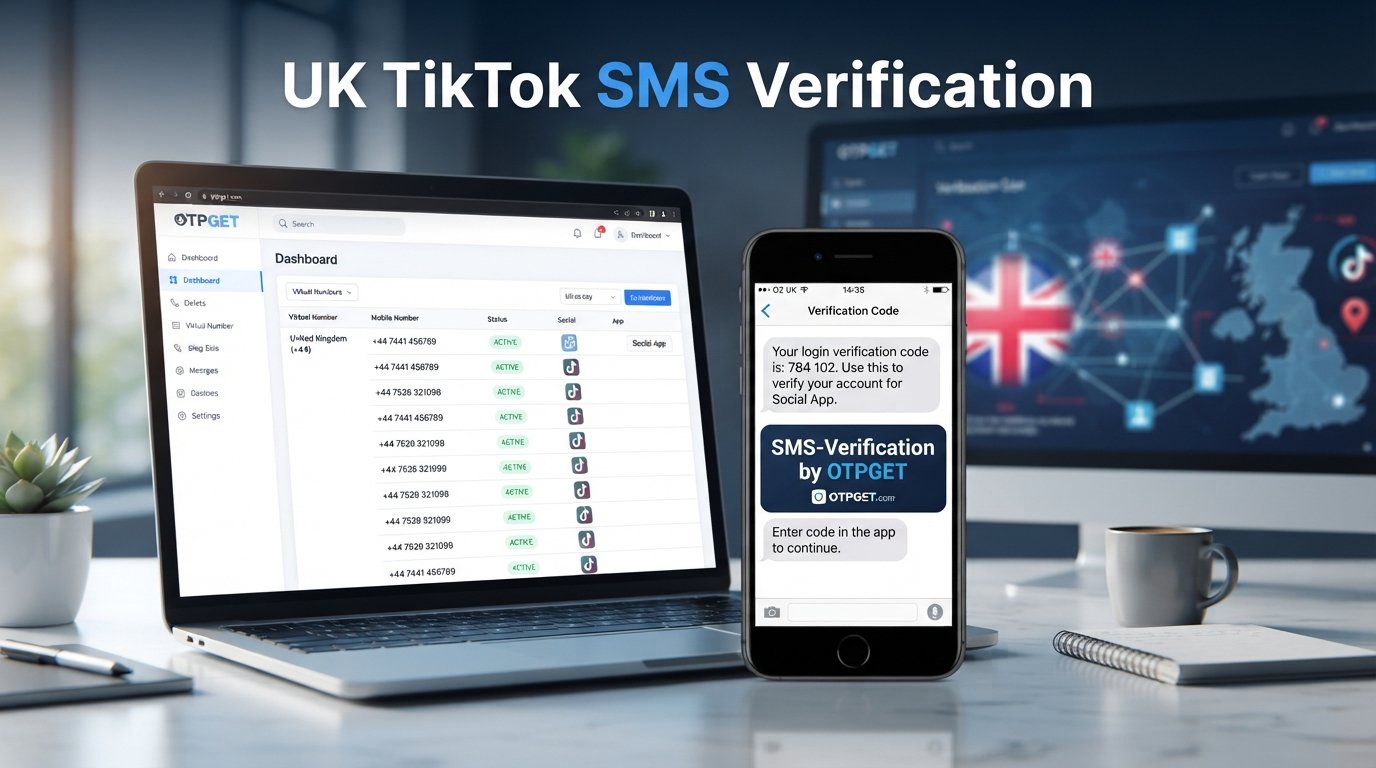 UK TikTok SMS Verification Guide: OTPGET Tips & Solutions