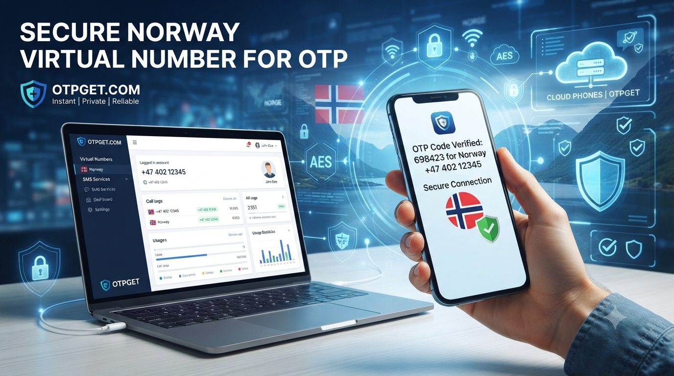 Buy Norway Virtual Number for OTP Verification with OTPGET