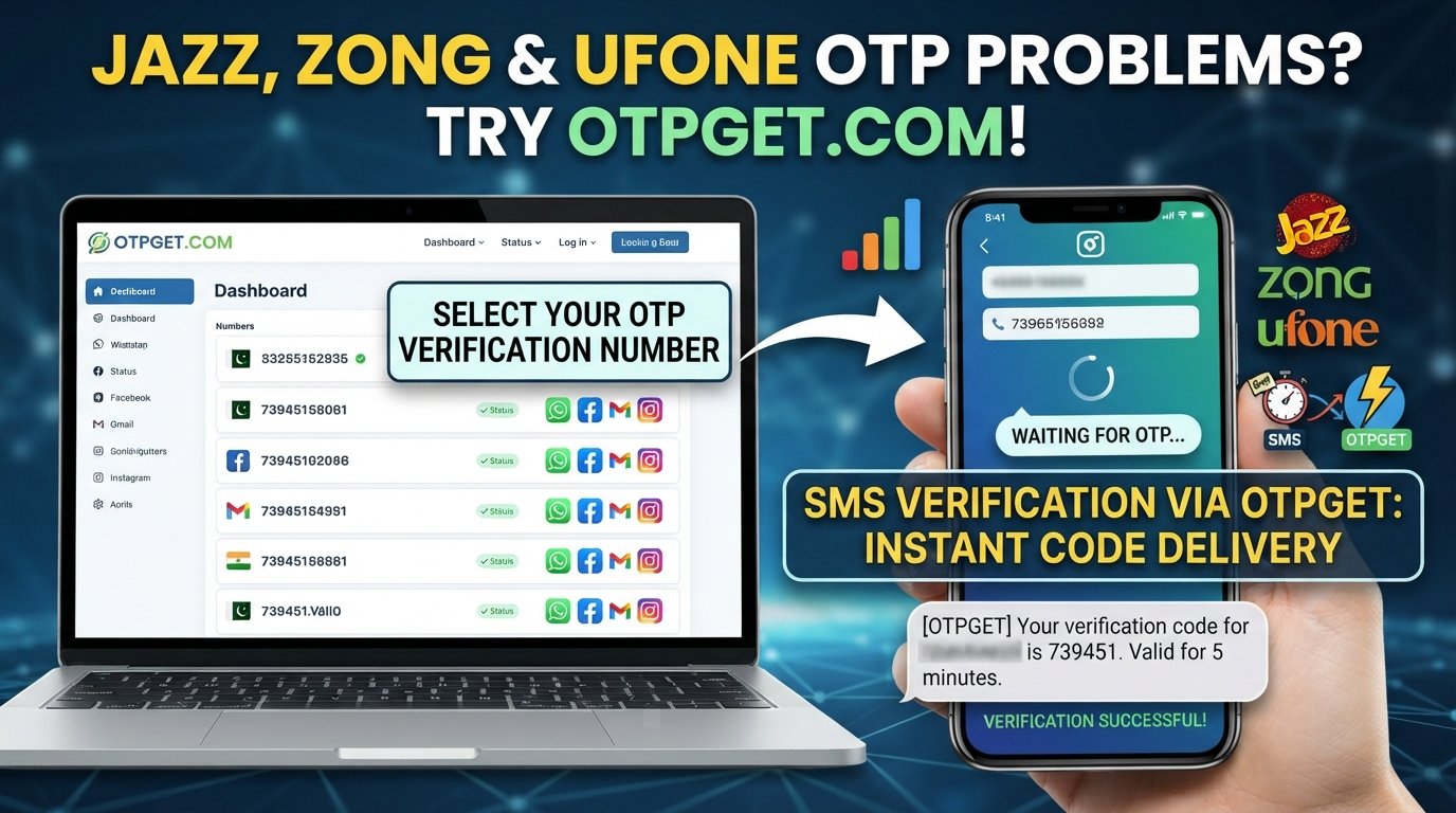 Jazz, Zong & Ufone OTP Problems: Simple Solutions to Try Now
