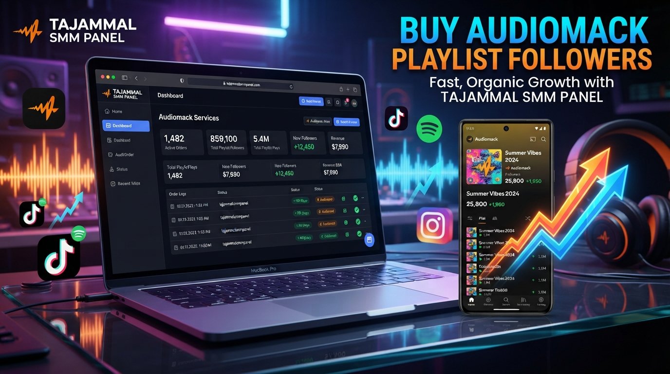 Buy Audiomack Playlist Followers | TAJAMMAL SMM PANEL Growth