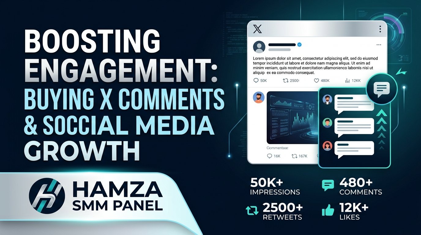 Buy X Comments for Better Engagement | HAMZA SMM PANEL