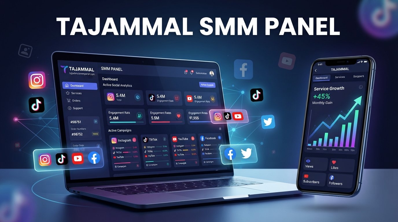 TAJAMMAL SMM PANEL – Cheap & Fast Social Media Services