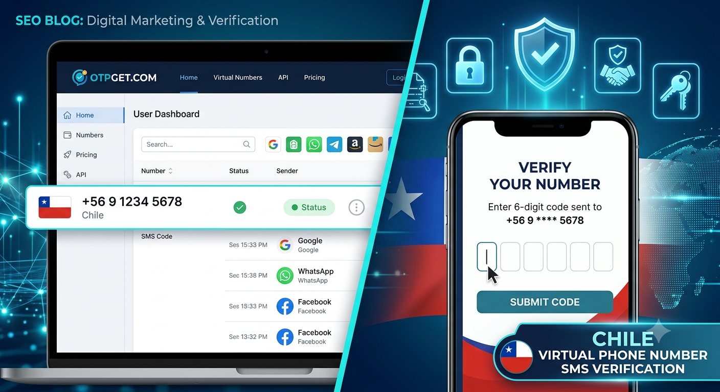 Get OTP Number for Chile Online – Fast SMS Verification Solution