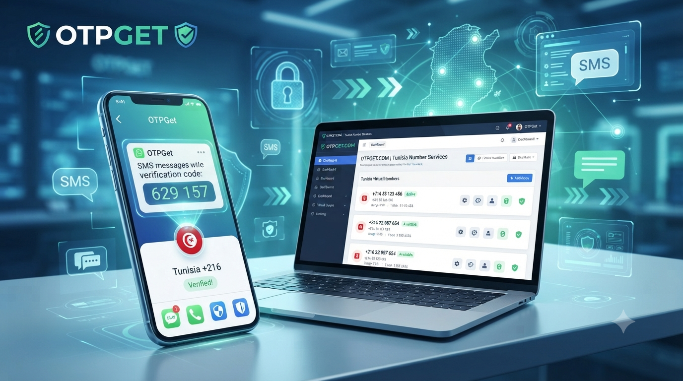 Get OTP Number for Tunisia Easily with OTPGet Virtual Service
