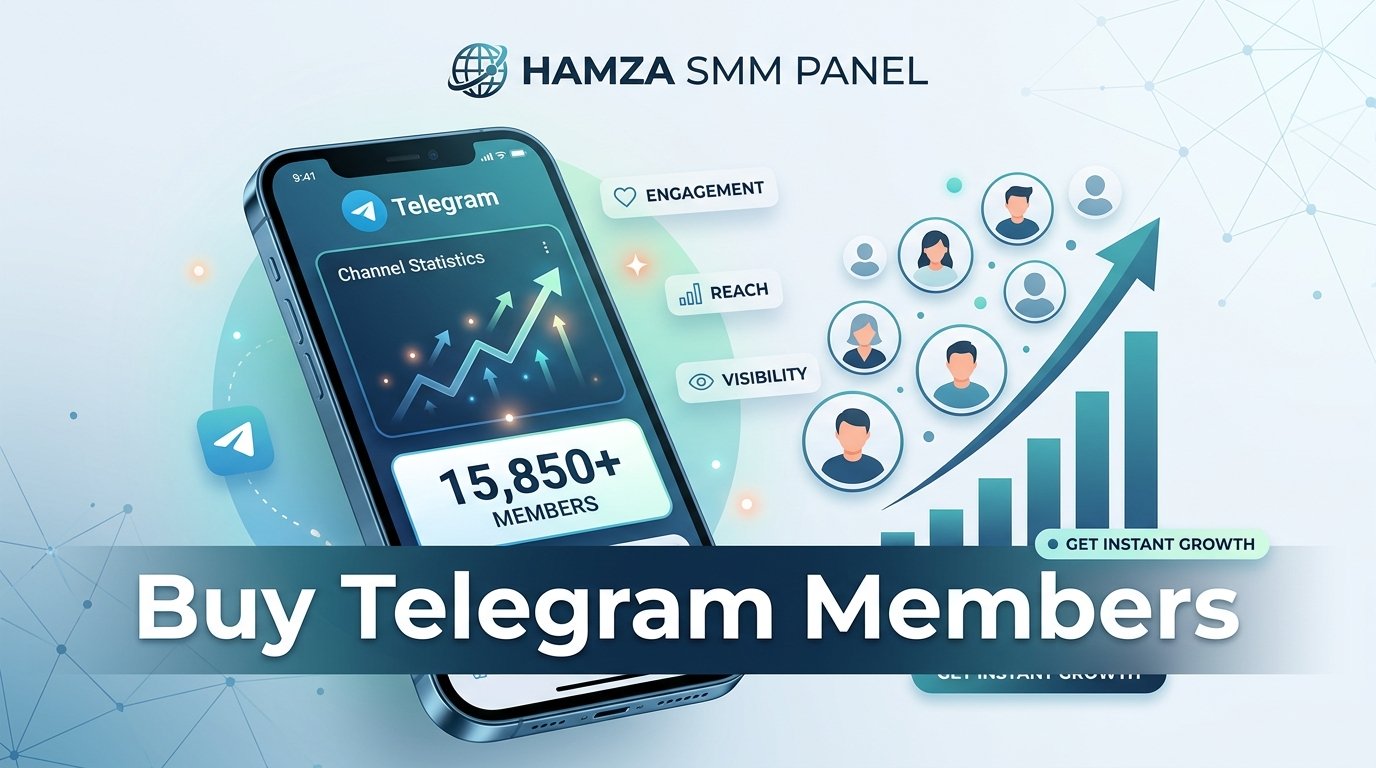 Buy Telegram Channel Members | HAMZA SMM PANEL