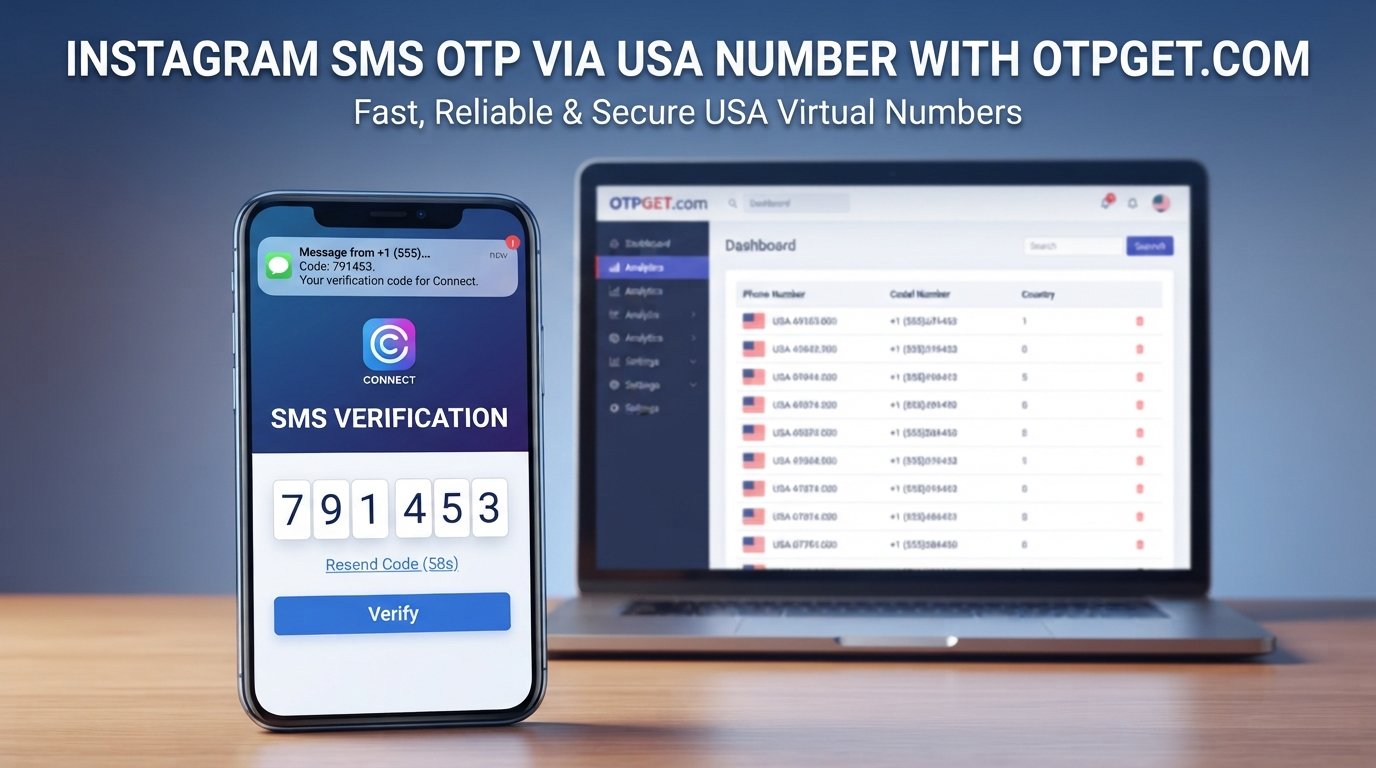 How to Get a USA Number for Instagram OTP Verification — OTPGet
