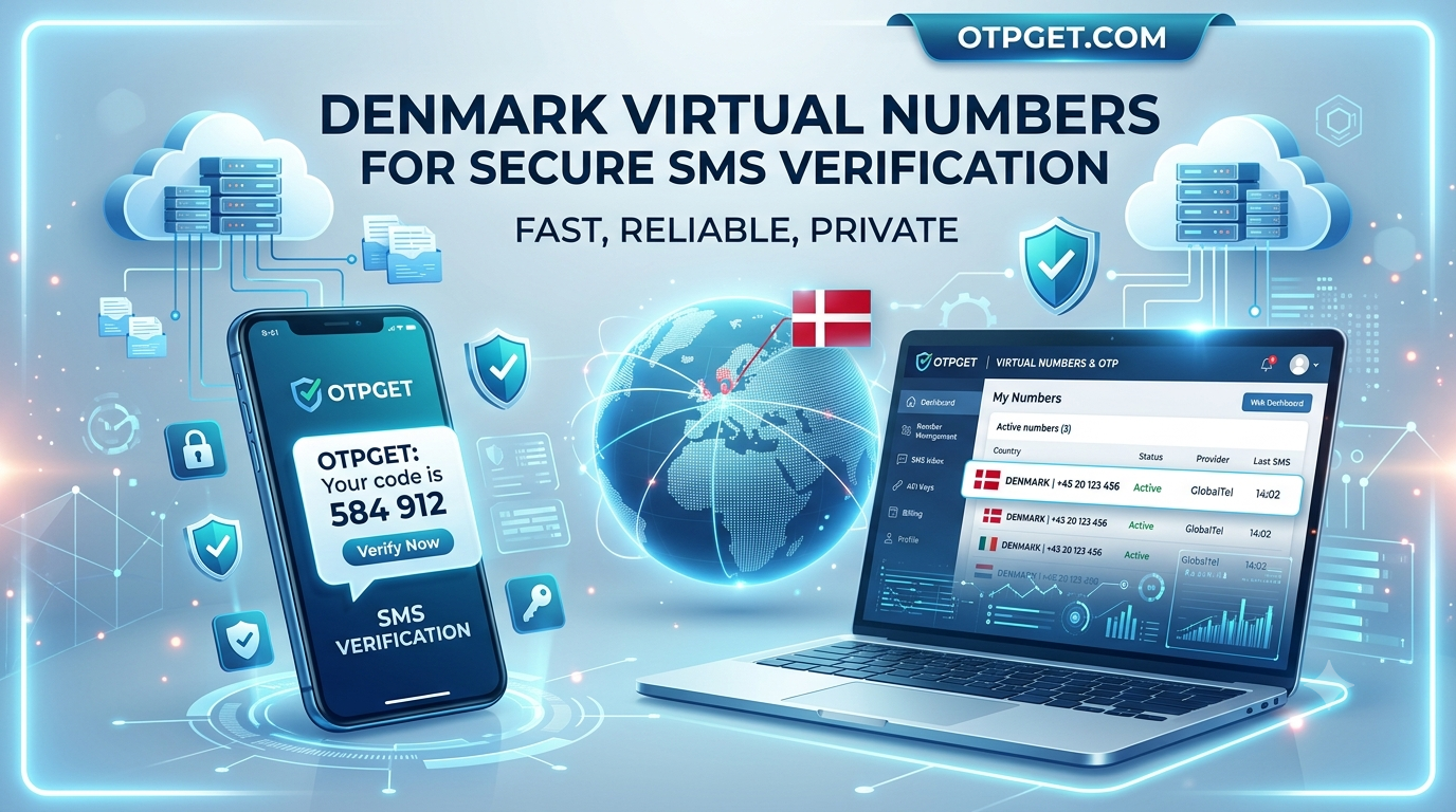 Denmark Virtual Number for OTP Verification | Get OTP Online
