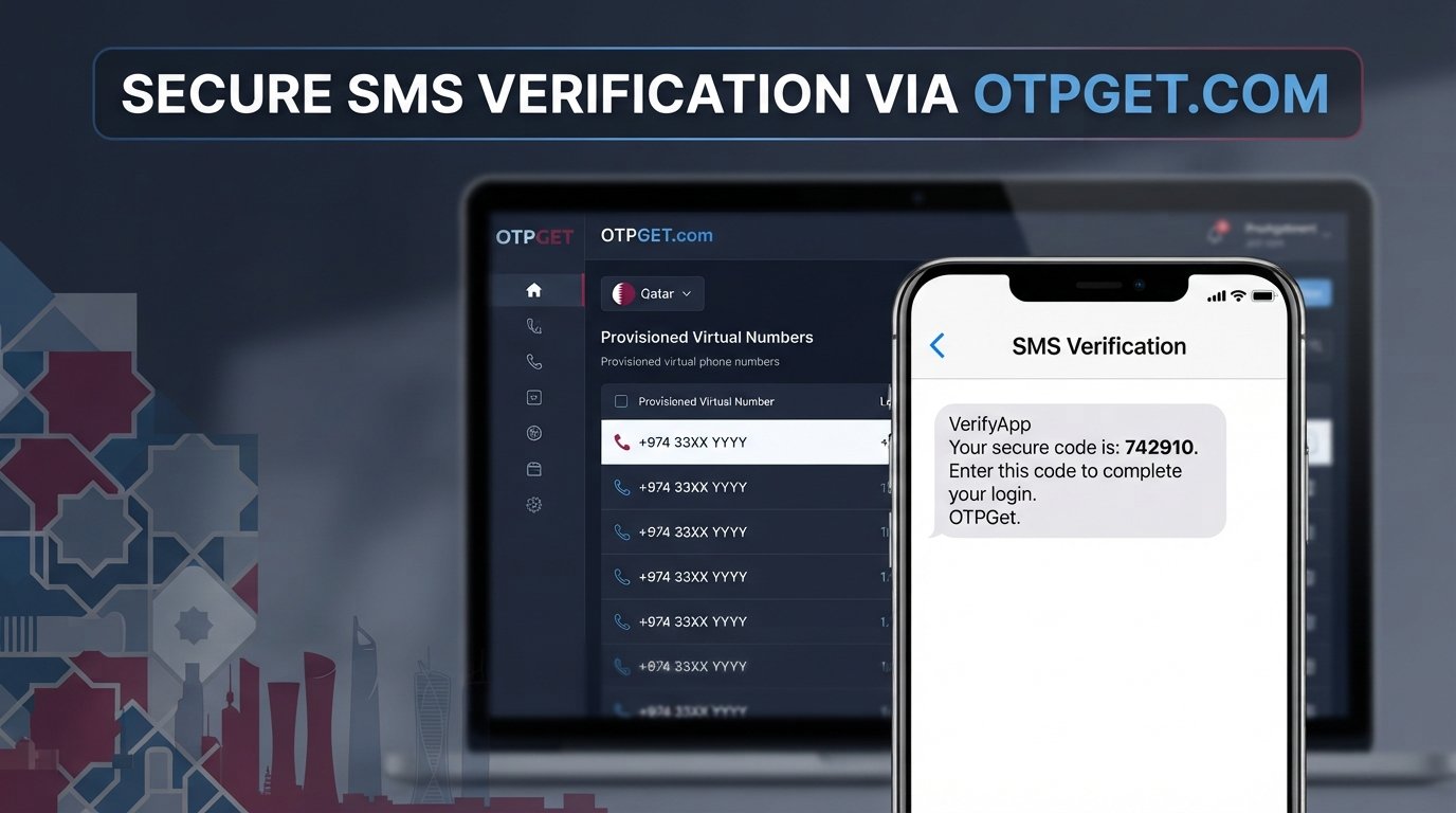 Qatar Number for SMS Verification: Complete OTPGet Guide Online