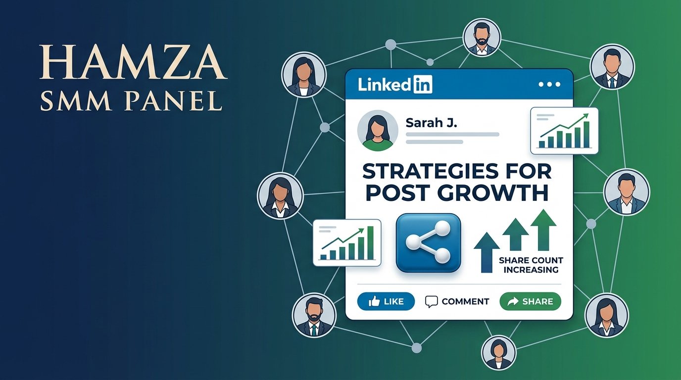Buy LinkedIn Shares from HAMZA SMM PANEL | Grow Faster