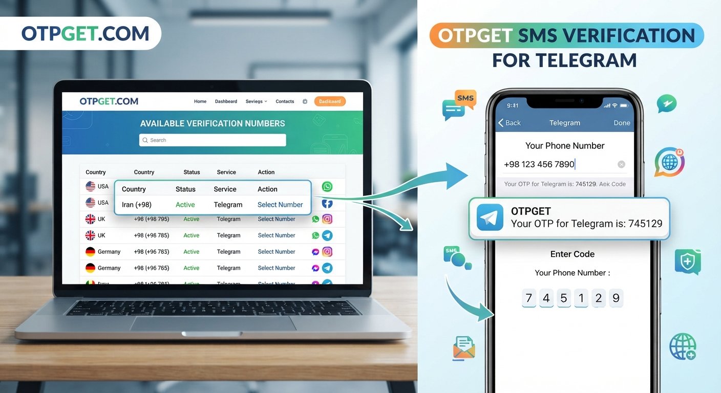 Iran Telegram Verification Number: OTPGet Guide for Telegram