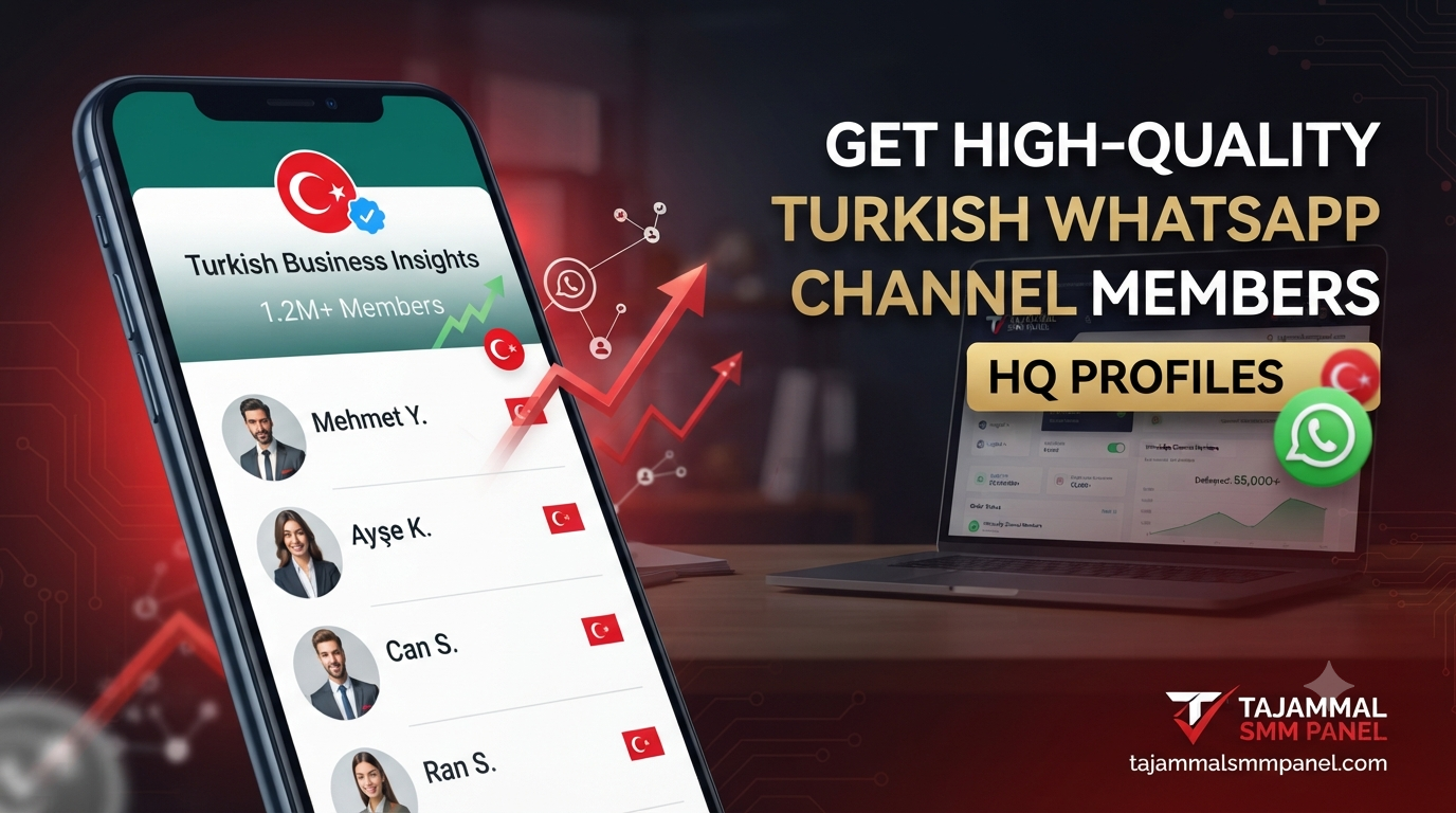 WhatsApp Channel Members Turkey | TAJAMMAL SMM PANEL