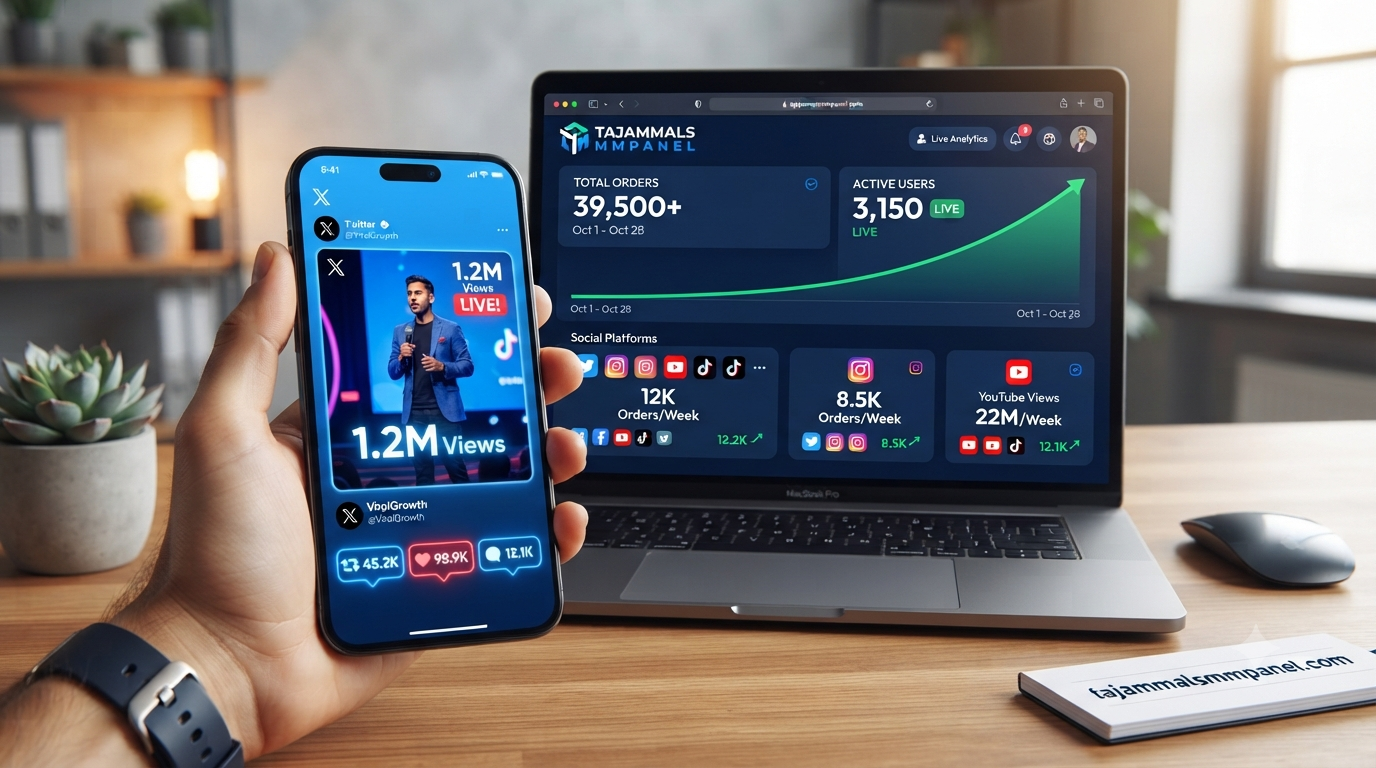 Buy Twitter Views | Fast, Safe & Affordable with TAJAMMAL SMM PANEL