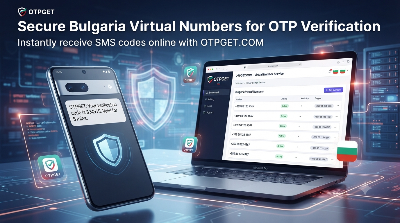 Bulgaria Virtual Number for OTP Verification | OTPGET Secure